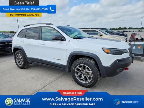 Used 2021 Jeep Cherokee Trailhawk AWD/4WD image 5