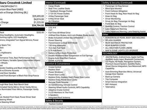 Used 2023 Subaru Crosstrek 2.5i Limited image 6