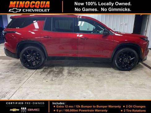 Certified 2024 Chevrolet Traverse RS w/ LPO, Floor Liner Package image 1