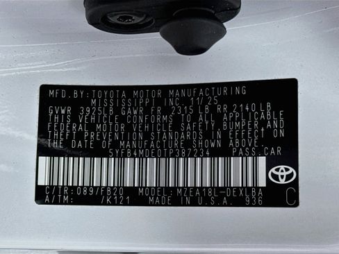 Certified 2026 Toyota Corolla LE FWD image 30