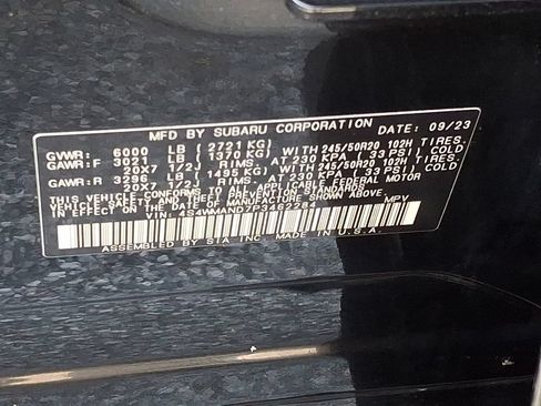 Certified 2023 Subaru Ascent Limited AWD/4WD image 28