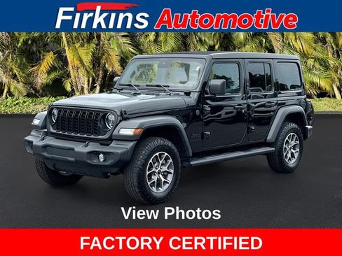 Used 2024 Jeep Wrangler Unlimited Sport AWD/4WD image 1