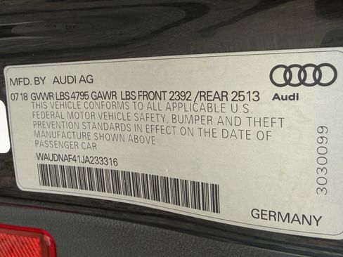 Used 2018 Audi A4 2.0T Premium image 26