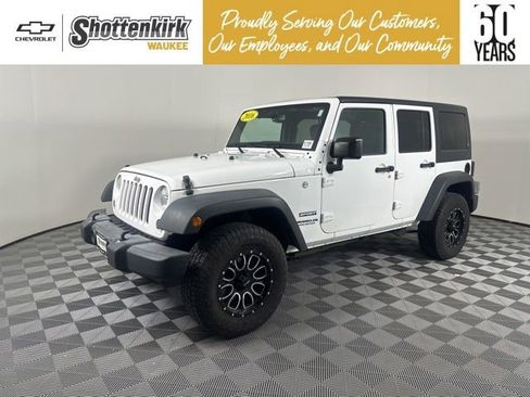 Used 2016 Jeep Wrangler Unlimited Sport w/ Quick Order Package 24S AWD/4WD image 1