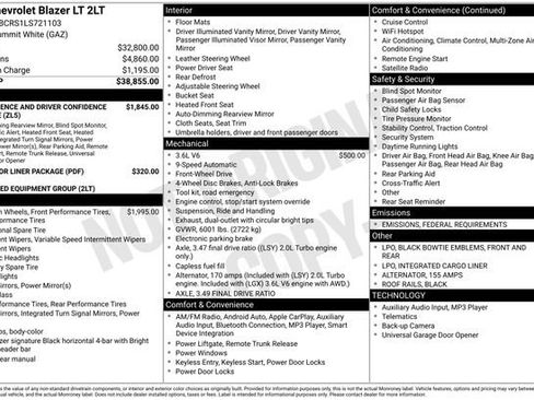 Used 2020 Chevrolet Blazer LT image 12