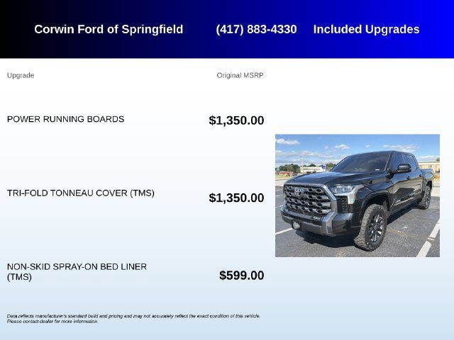 Used 2024 Toyota Tundra Platinum AWD/4WD image 5