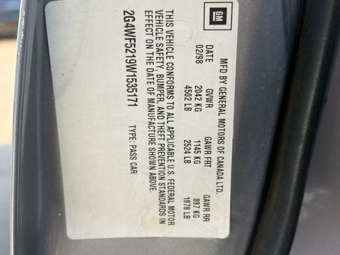 Used 1998 Buick Regal GS FWD image 8