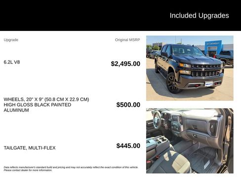 Used 2021 Chevrolet Silverado 1500 Custom Trail Boss AWD/4WD image 5