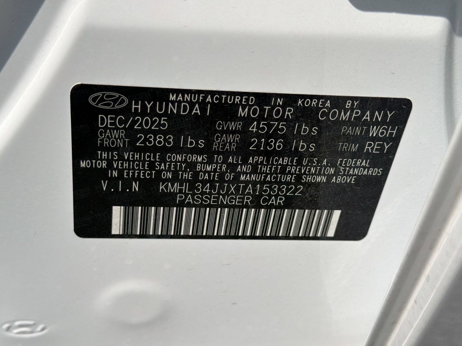Used 2026 Hyundai Sonata SEL FWD image 24