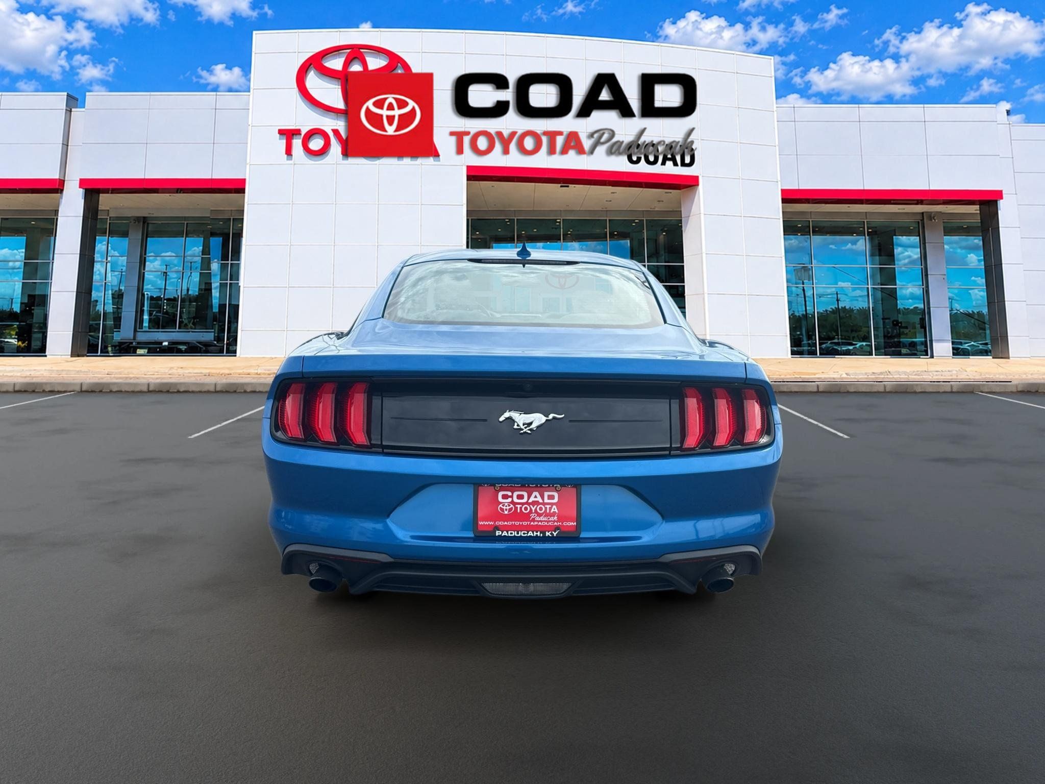 Used 2020 Ford Mustang Coupe w/ Wheel & Stripe Package RWD image 4