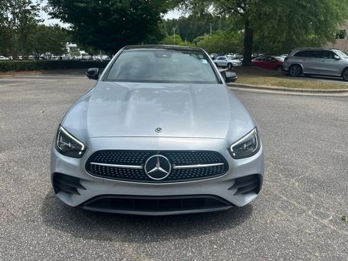 Used 2022 Mercedes-Benz E 350 Sedan w/ AMG Line Exterior image 2