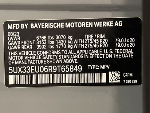 Used 2024 BMW X5 M60i w/ Executive Package AWD/4WD image 25