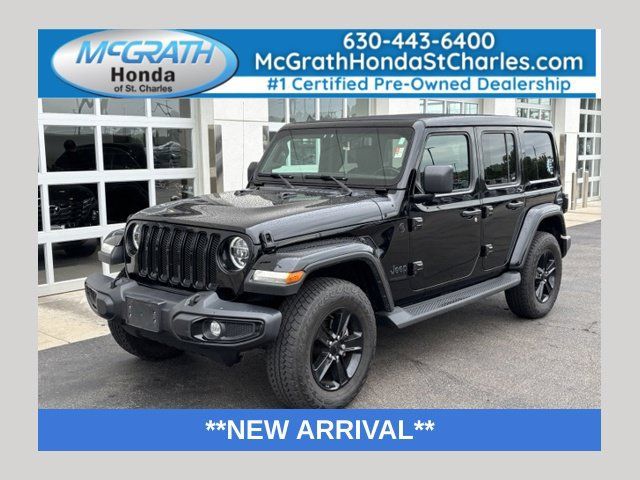 Used 2022 Jeep Wrangler Unlimited Sahara AWD/4WD image 1