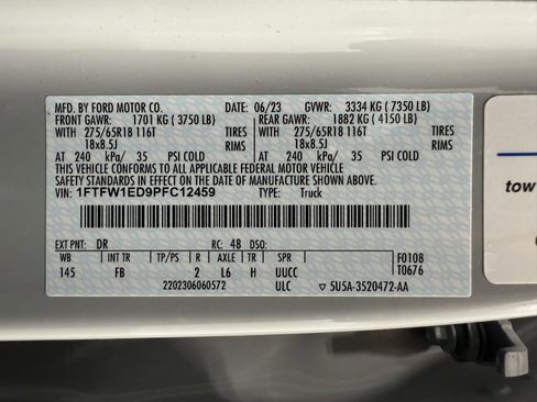 Used 2023 Ford F150 XLT w/ Equipment Group 302A High image 21