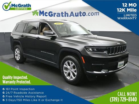 Used 2022 Jeep Grand Cherokee L Limited AWD/4WD image 1
