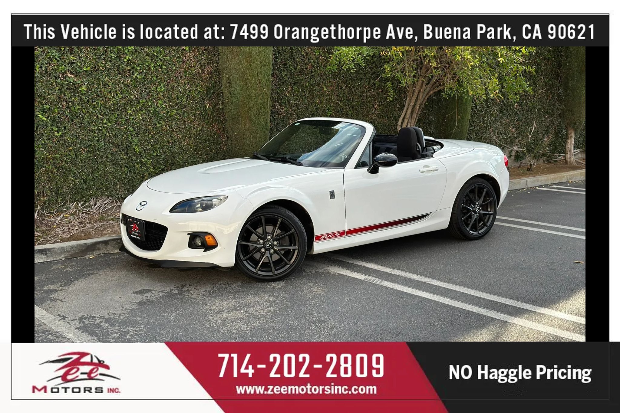 Used 2014 MAZDA MX-5 Miata Club RWD image 14
