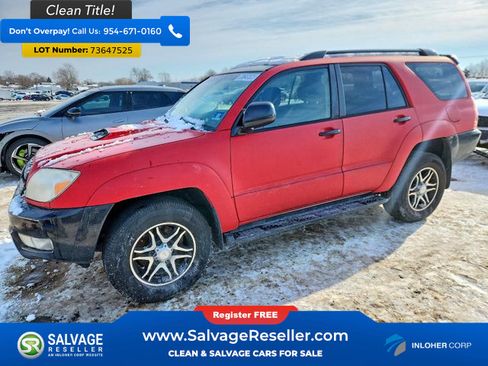 Used 2003 Toyota 4Runner 4WD image 1