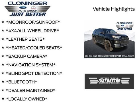 Used 2020 Toyota 4Runner Nightshade AWD/4WD image 3