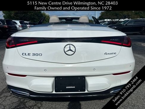 Certified 2024 Mercedes-Benz CLE 300 4MATIC Cabriolet image 6