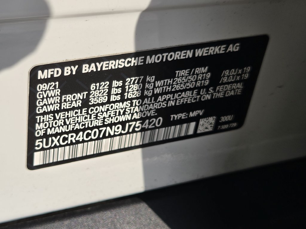 Used 2022 BMW X5 sDrive40i w/ Luxury Seating Package RWD image 32