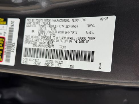 Used 2025 Toyota Tundra SR5 image 46