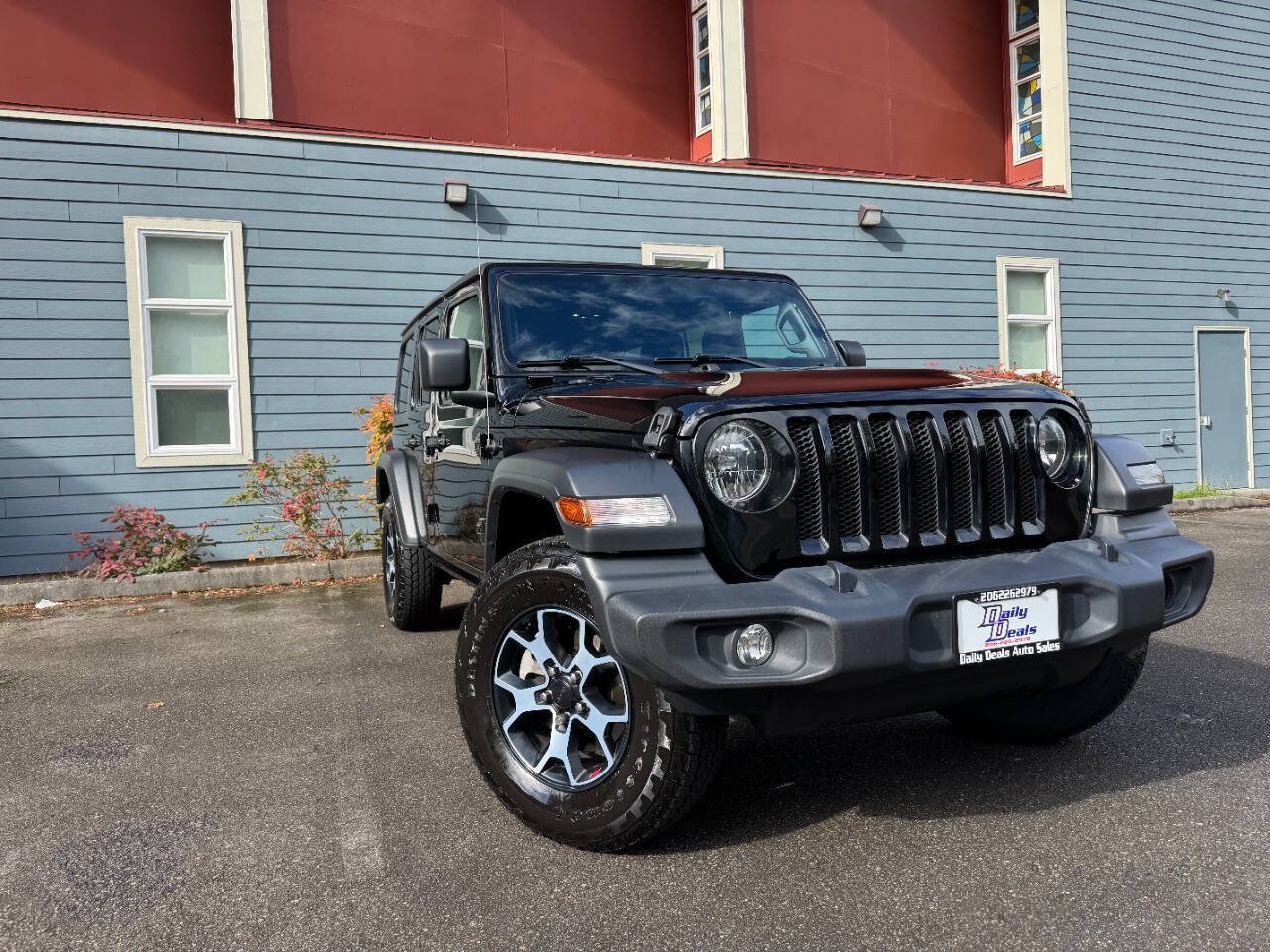 Used 2020 Jeep Wrangler Unlimited Sport S AWD/4WD image 1