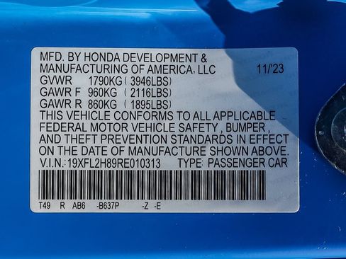 Used 2024 Honda Civic Sport image 30
