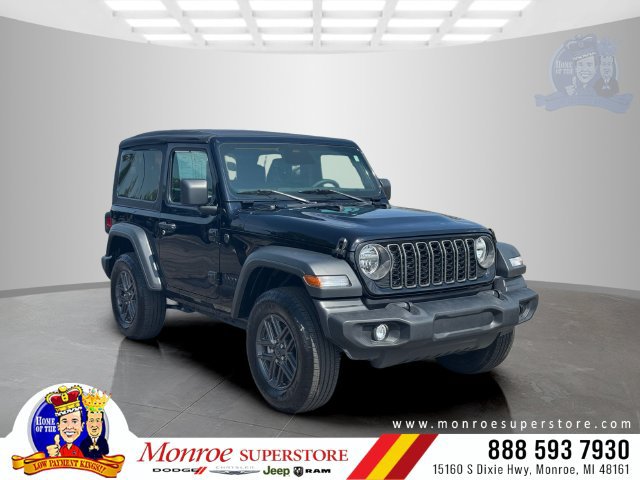 Certified 2025 Jeep Wrangler Sport AWD/4WD image 1