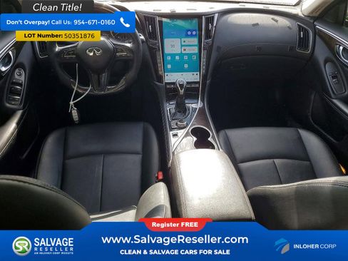 Used 2018 INFINITI Q50 Luxe w/ Cargo Package (L95) RWD image 11