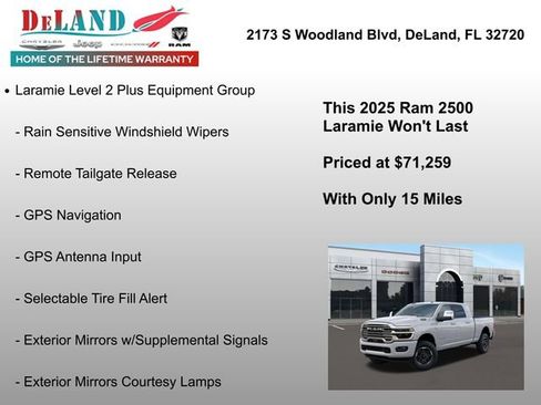 New 2025 RAM 2500 Laramie image 12