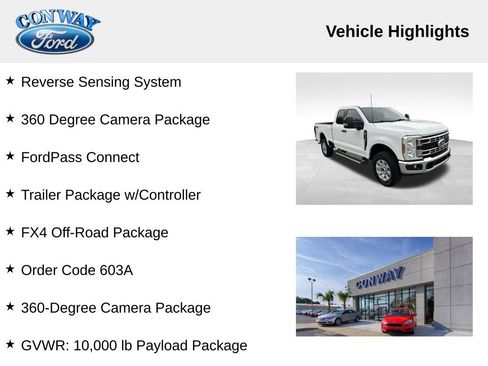 Used 2024 Ford F250 XLT w/ 360-Degree Camera Package image 8
