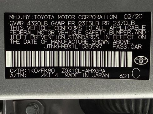 Used 2020 Toyota C-HR XLE FWD image 23
