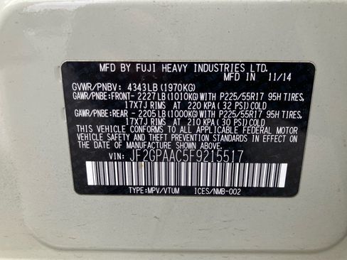 Used 2015 Subaru Crosstrek 2.0i AWD/4WD image 37