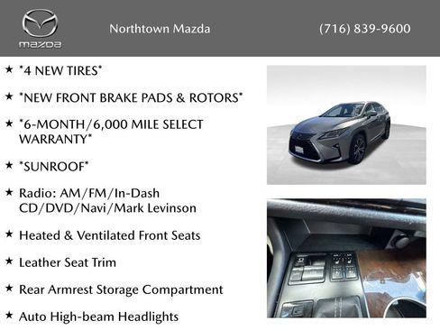 Used 2019 Lexus RX 350 AWD w/ Navigation Package image 2