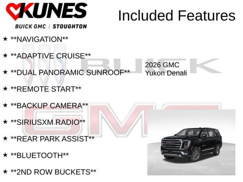 New 2026 GMC Yukon Denali AWD/4WD image 2