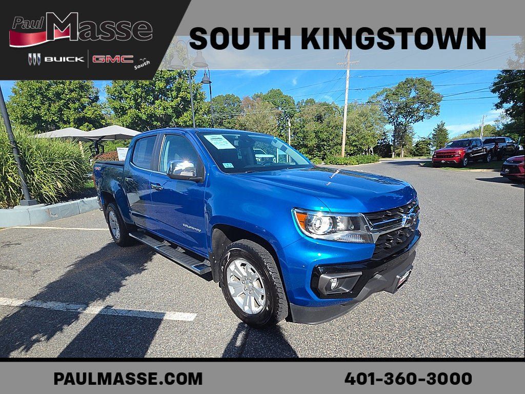 Certified 2021 Chevrolet Colorado LT w/ Safety Package AWD/4WD image 3