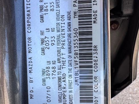 Used 2011 MAZDA MAZDA3 i Touring FWD image 20