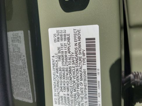 Used 2026 Honda Passport TrailSport Elite image 29