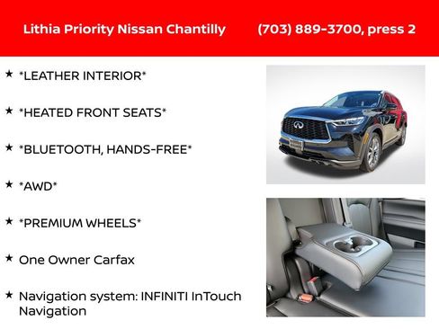 Used 2023 INFINITI QX60 Luxe w/ Cargo Package AWD/4WD image 6