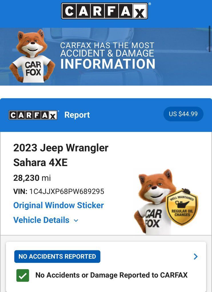 Used 2023 Jeep Wrangler Unlimited Sahara AWD/4WD image 7