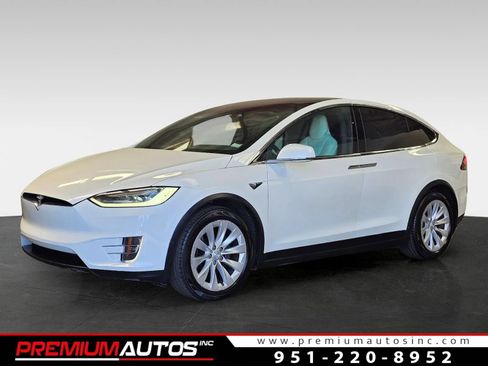 Used 2017 Tesla Model X 75D AWD/4WD image 1