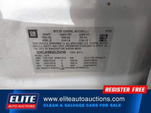 Used 2016 Chevrolet Trax LS w/ LPO, Cargo Package image 17