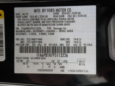 Used 2023 Ford Mustang Coupe w/ Equipment Group 101A RWD image 31