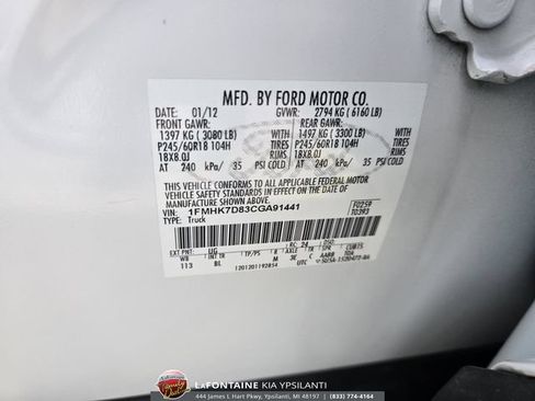 Used 2012 Ford Explorer XLT FWD image 32