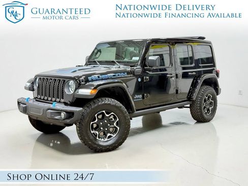 Used 2023 Jeep Wrangler Unlimited Rubicon 4xe w/ Steel Bumper Group AWD/4WD image 1
