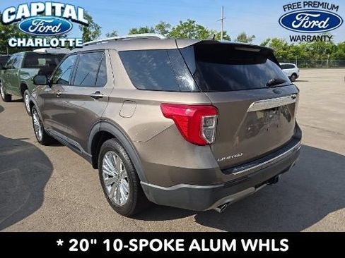 Used 2021 Ford Explorer Limited w/ Equipment Group 301A RWD image 6