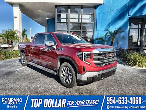 Used 2023 GMC Sierra 1500 SLT w/ SLT Premium Plus Package AWD/4WD image 2