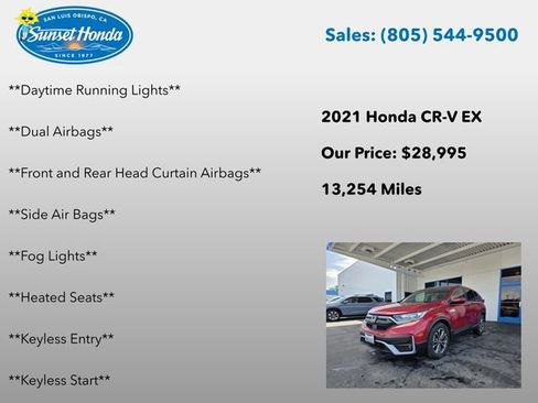 Used 2021 Honda CR-V EX image 7
