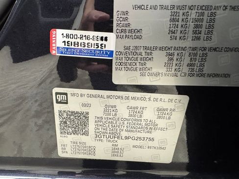 Used 2023 GMC Sierra 1500 AT4X AWD/4WD image 29