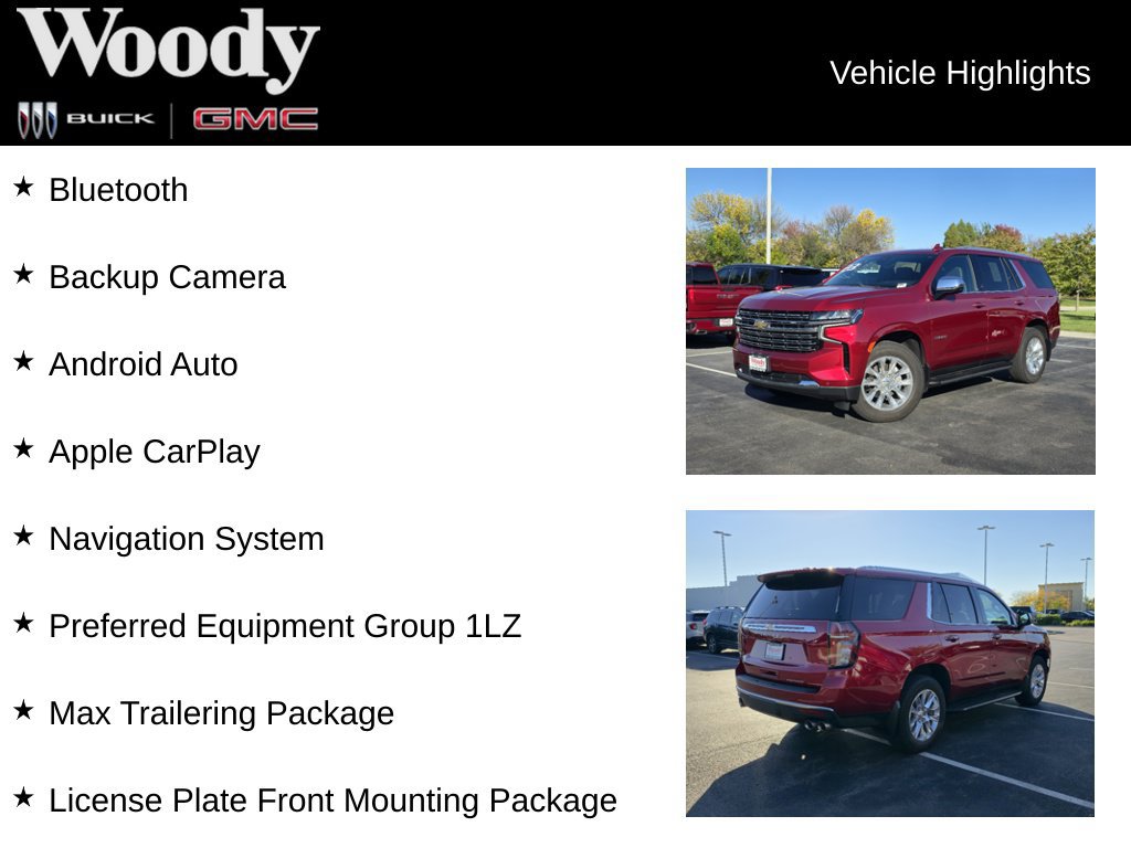 Certified 2023 Chevrolet Tahoe Premier AWD/4WD image 3